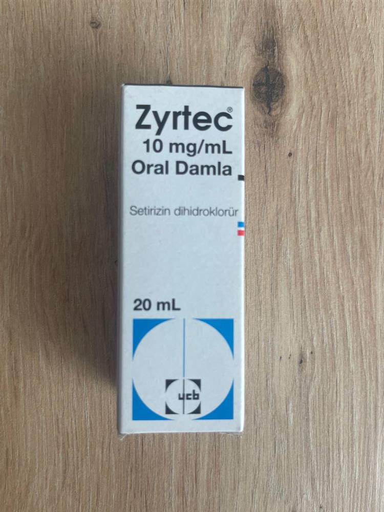 Zyrtec (cetirizină) soluție 10 mg/ml  20 ml