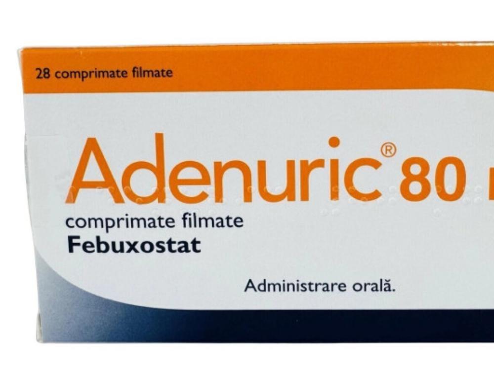 Аденурік (фебуксостат) табл 80мг №28