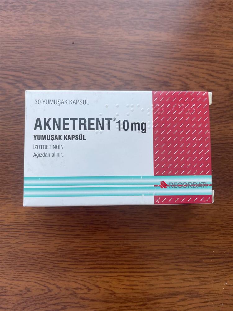 Aknetrent (izotretinoină) 10 mg capsule №30