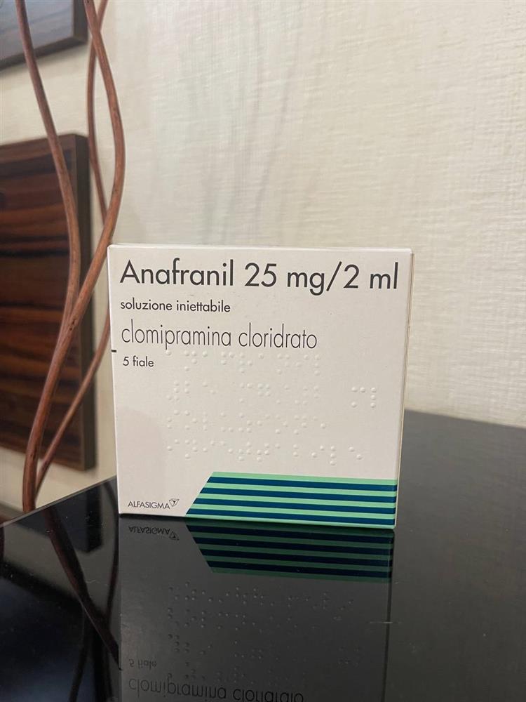 Анафранил (клопипрамина хлоридрат) амп №5 25 мг/2 мл