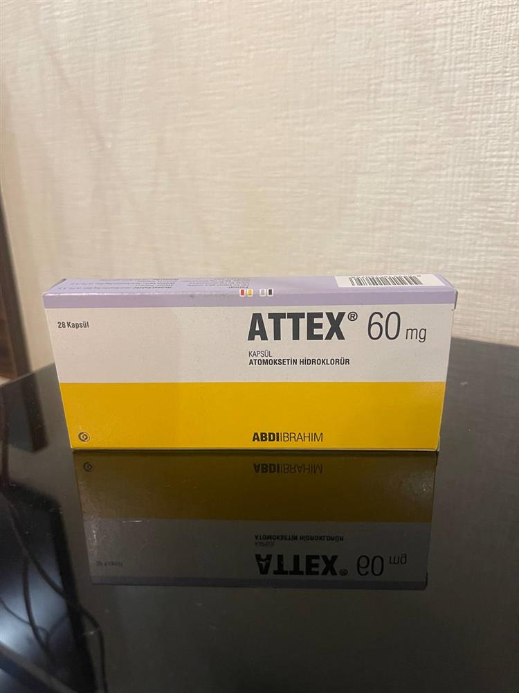 Аттекс (атомоксетин) 60 мг капс №28