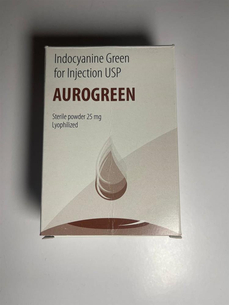 Аурогрін (індоціонін) 25 мг ліофілізат для ін''єкцій