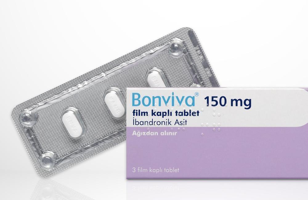 Бонвіва (ібадронова кислота) табл 150 мг №3