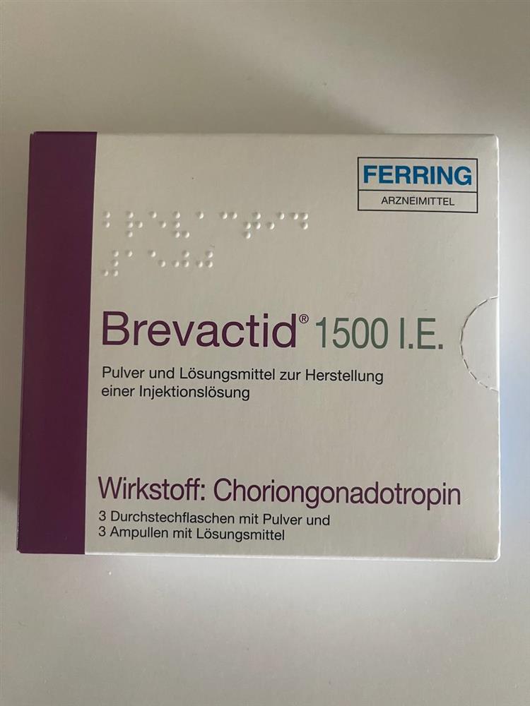 Brevaktid (horiongonadotropin)1500 I.E.amp №3