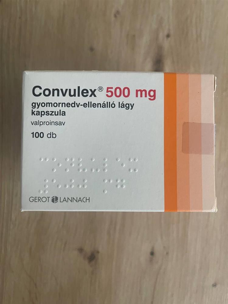 Конвулекс (волпроат) 500 мг капс №100