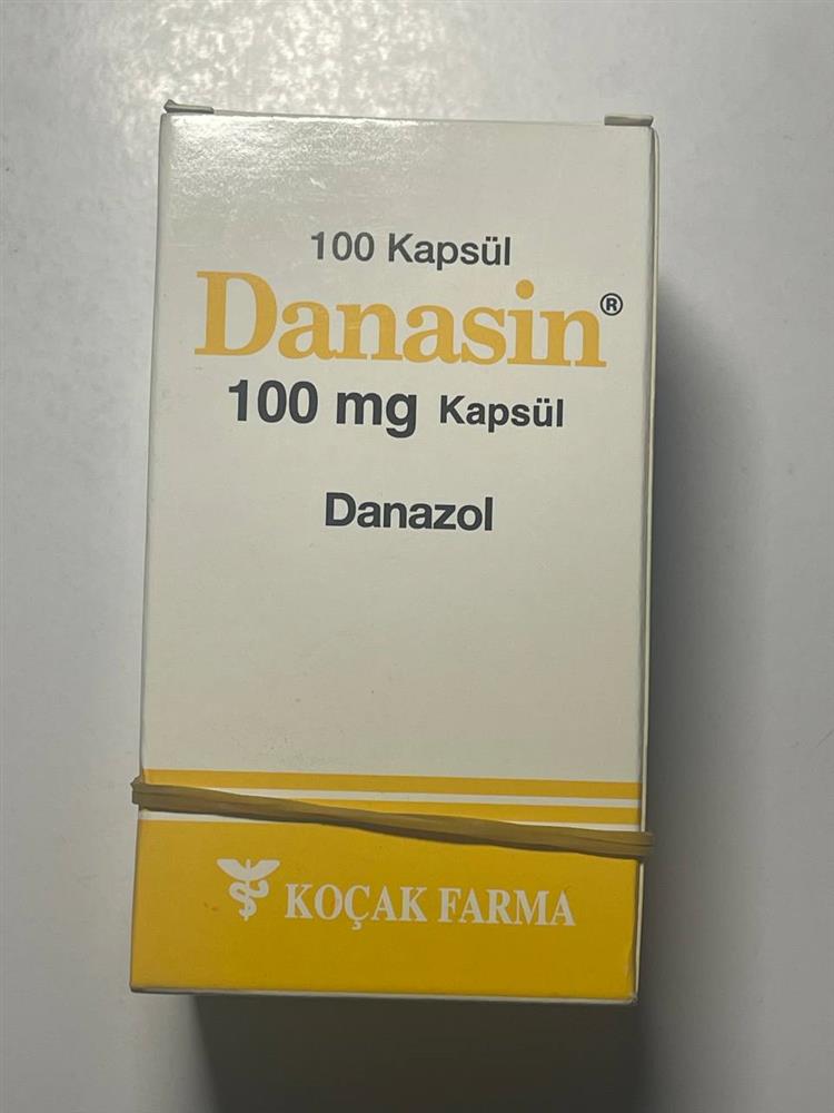 Данасин (даназол) 100 мг капс №100