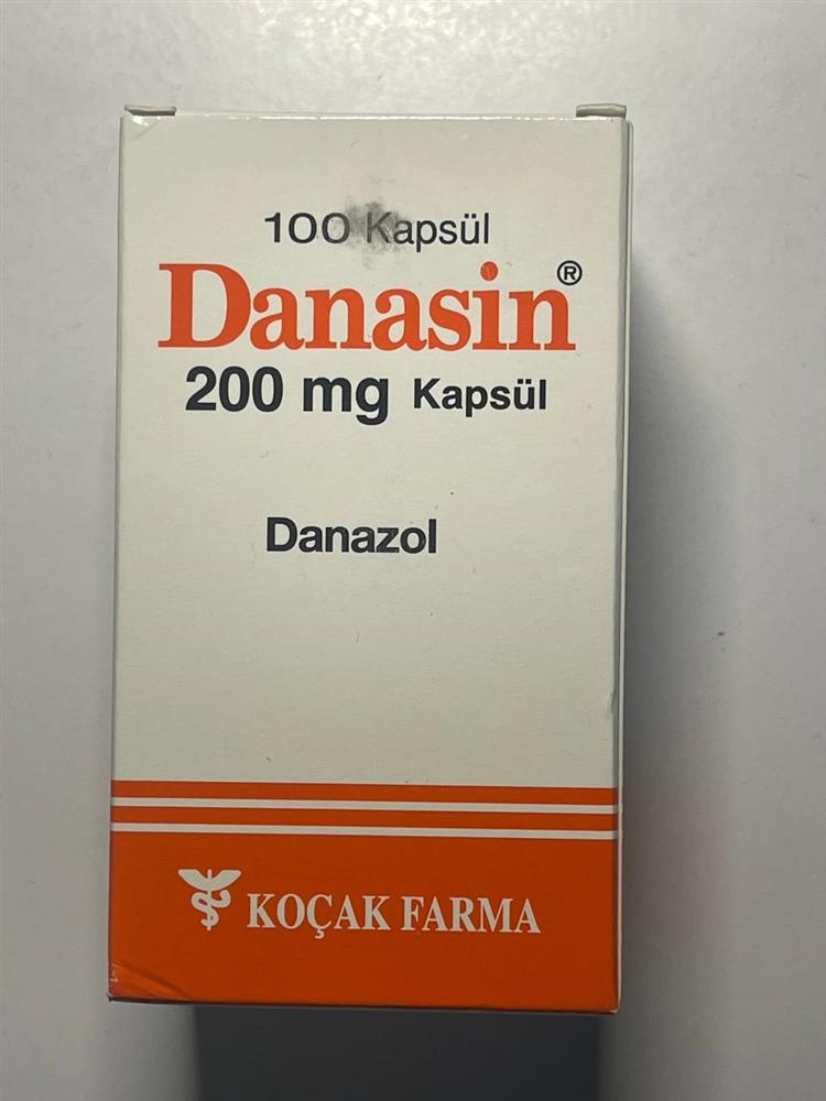 Данасин (даназол) 200 мг капс №100