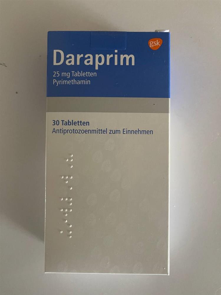Daraprim (pyrimethamin) 25mg №30