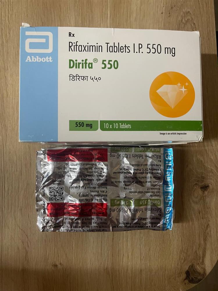 Dirifa (rifaximină) 550 mg №10