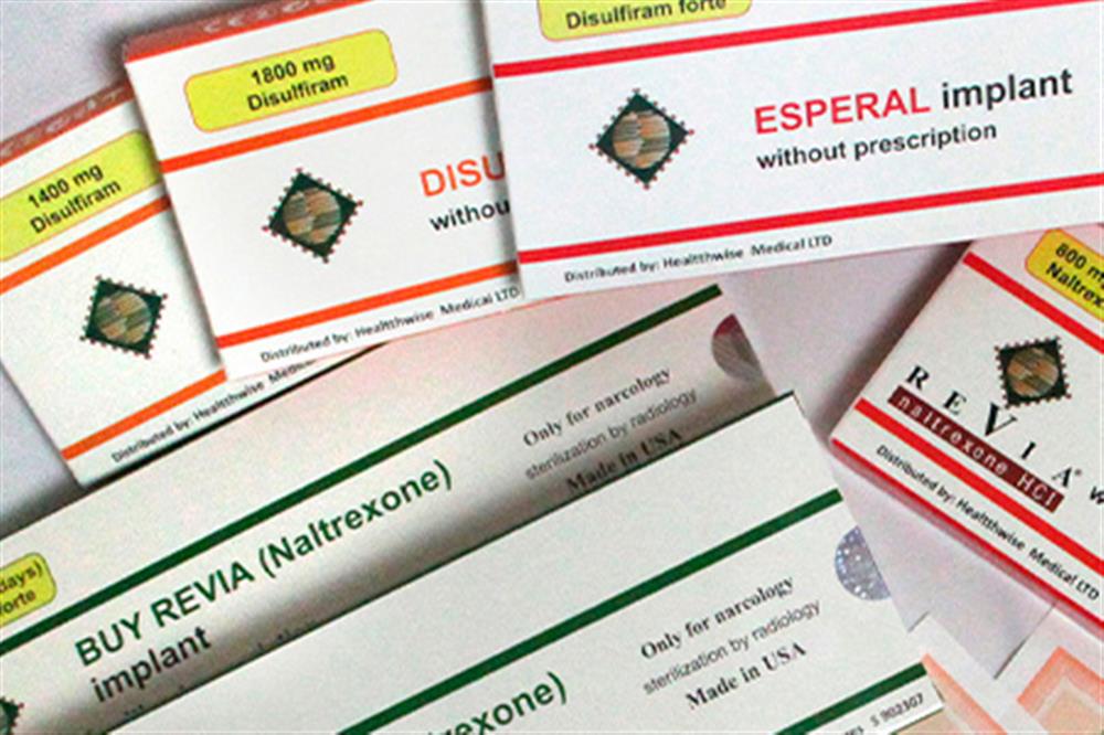 Дисульфирам имплант 1400 мг