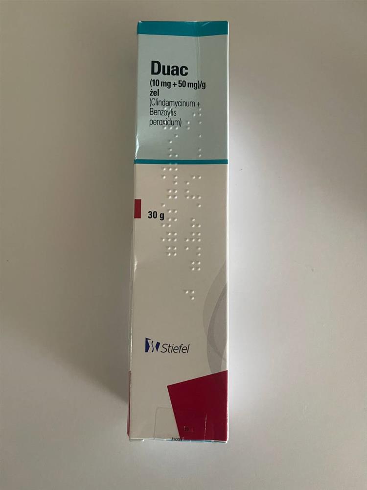 Дуак (клиндамицин+бензоіла пероксид) туба 30 г
