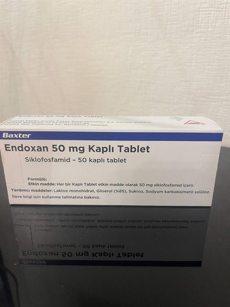Endoxan(ciklophosfamid) 50mg tabl №50