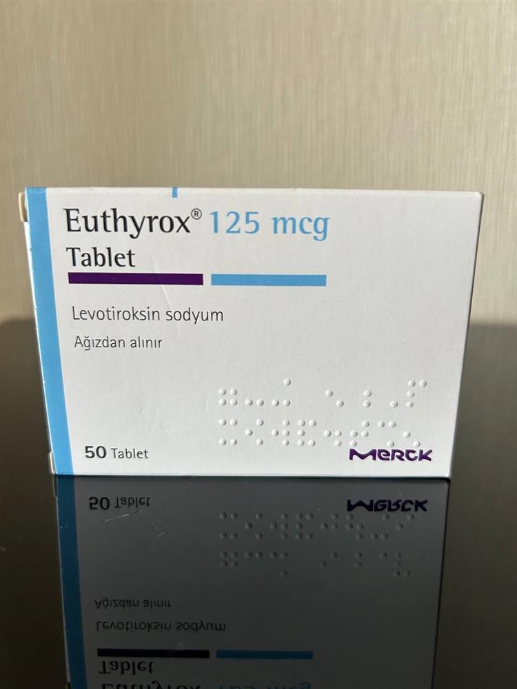 Еутірокс (левотіроксін) 125 мг табл №50