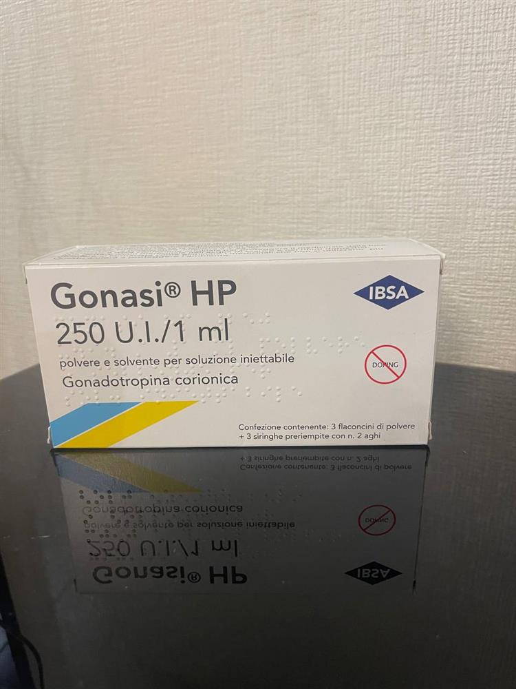 Гонаси  (гонадотропин хорионический) 250 фл №3 ОД/1мл
