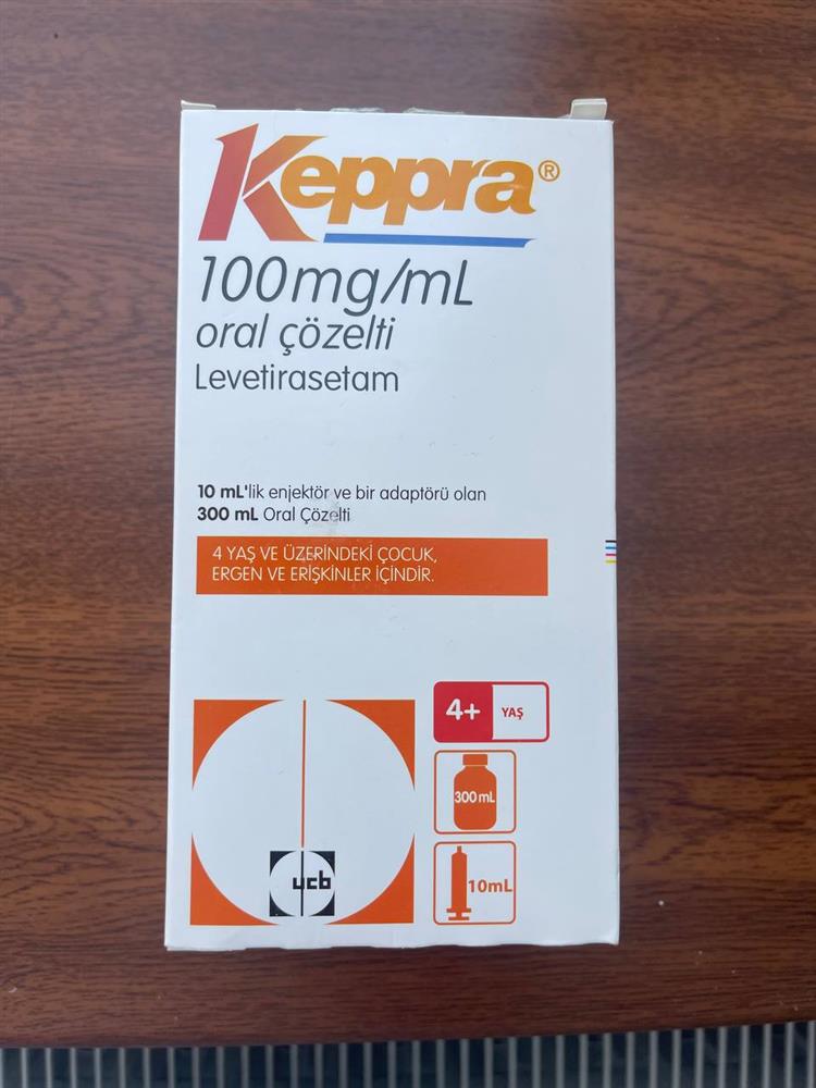 Кеппра (леветирацетам) розчин оральний 100 мг/мл  300 мл