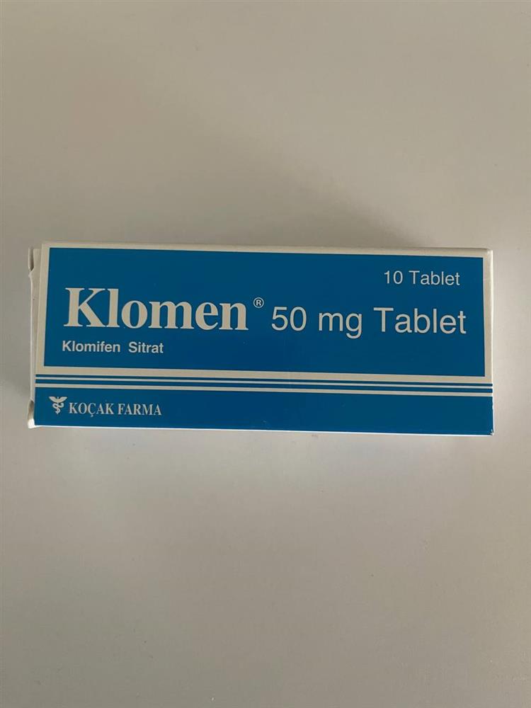 Кломен (кломіфен) 50 мг табл №10