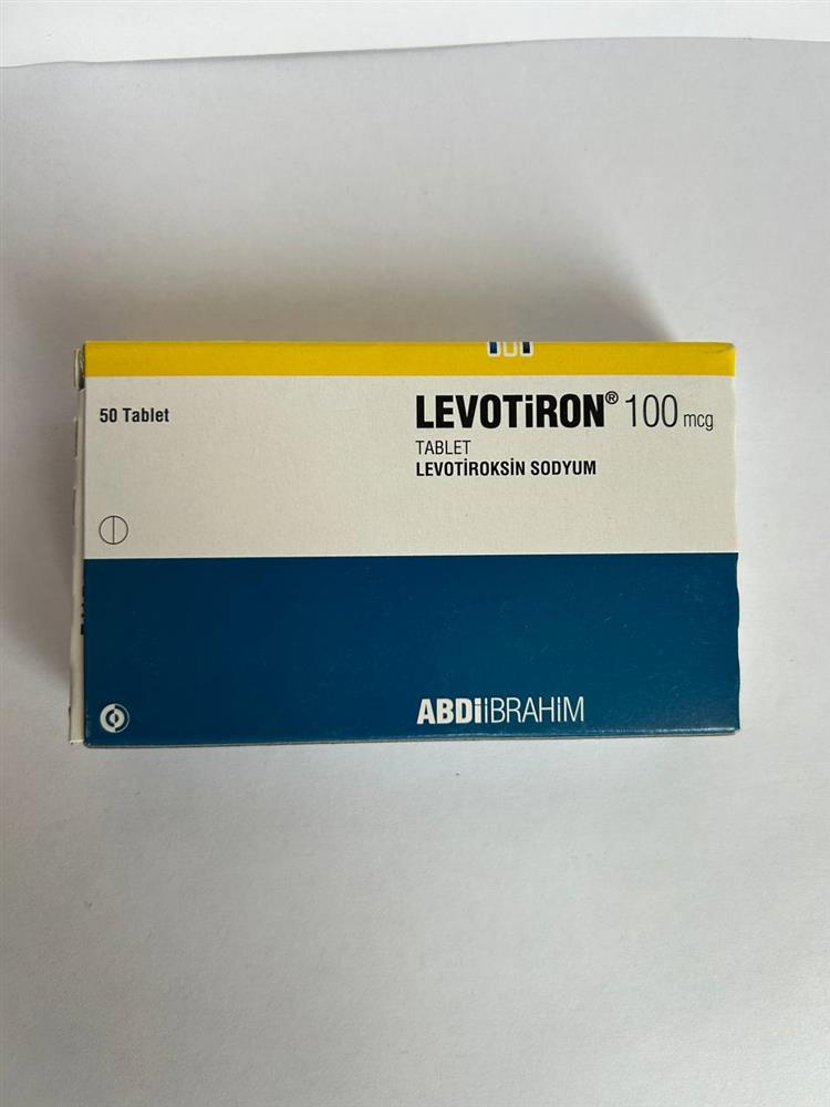 Левотирон (левотироксин) 100 мг табл №50