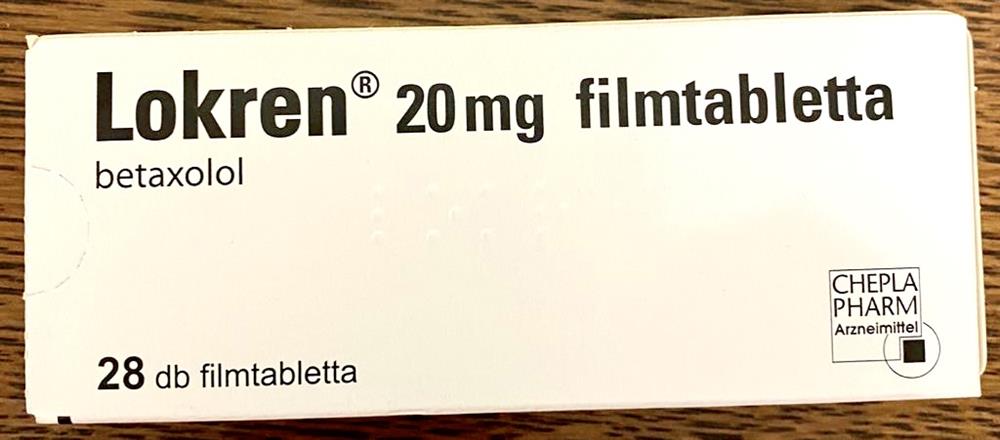 Локрен (бетаксолол) 20 мг табл №28