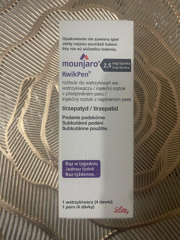 Мунджаро (тирзепатид) 2.5 мг (4 дози) шприц-ручка