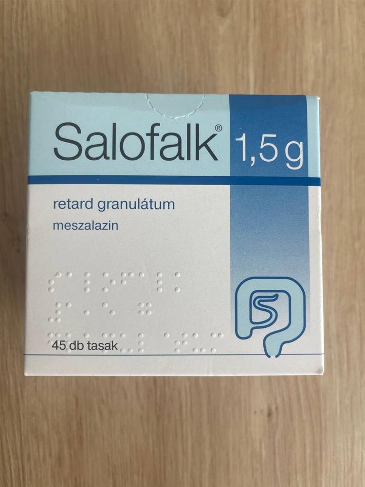 Salofalk (mesalazină) granule 1,5 g, 45 plicuri