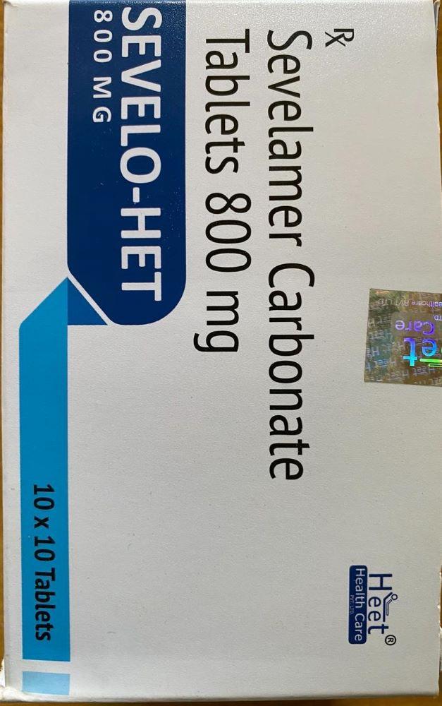 Севело-хет (севеломера карбонат) табл 800 мг №100