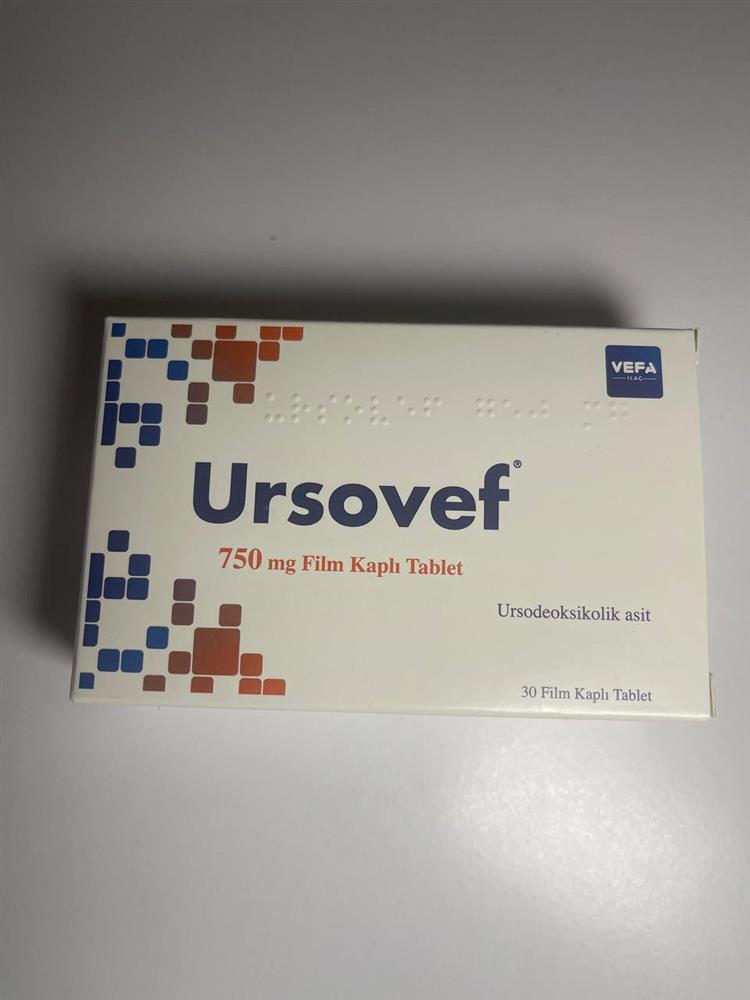 Ursovef (ursoholdezolholiva-acet)750mg tabl №30